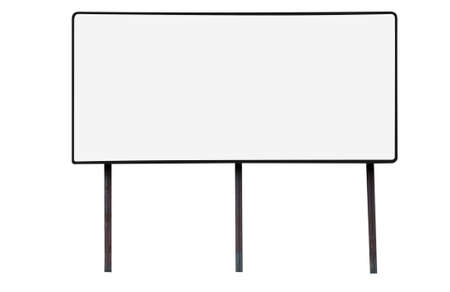 Blank billboard with copy space の写真素材