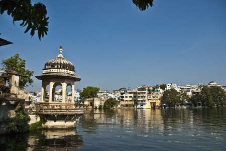 Lake pichola of Rajasthanの写真素材