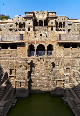 Abhaneri, Chand Bawri, Step Well  Jaipurのeditorial素材