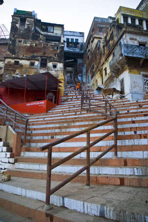 stairs of Varanasiのeditorial素材