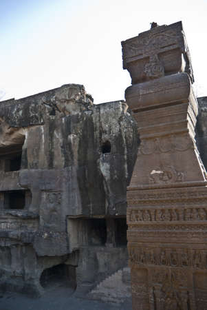Ellora caveの写真素材