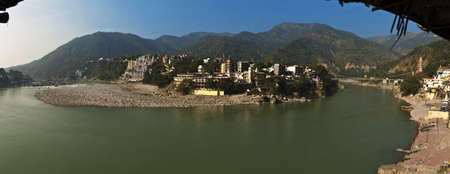 meandro de Rishikeshの写真素材