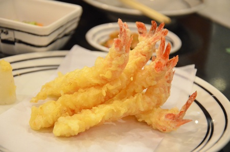 Japanese Fried Shrimp Tempura の写真素材