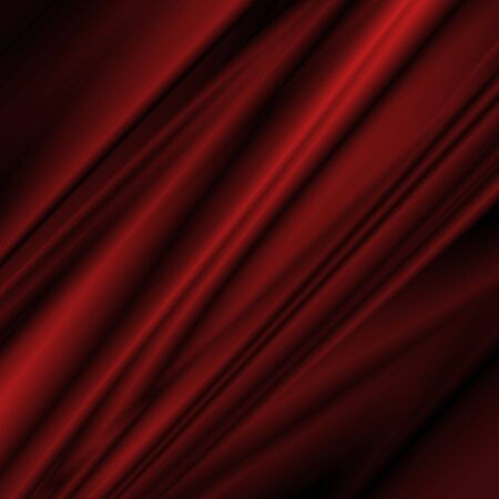 Texture of Cloth, Red Silk Blackgroundの写真素材