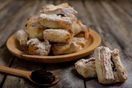 Homemade cookies of superior taste made with pork fat and jam filling. Popular and traditional in...