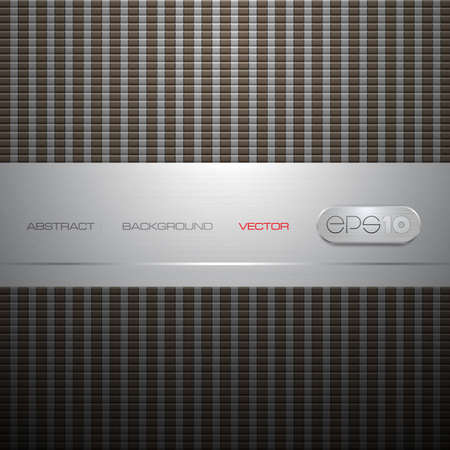  illustration of a metallic background with perforationのイラスト素材