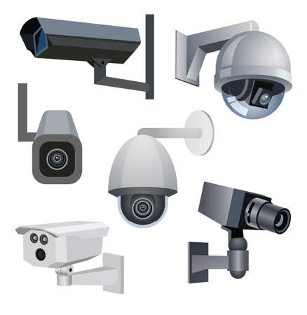 Security system. Vector illustration.のイラスト素材