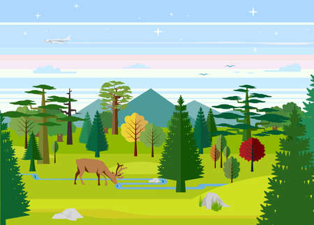 Nature flora.のイラスト素材