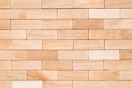 Wooden block background textureの写真素材