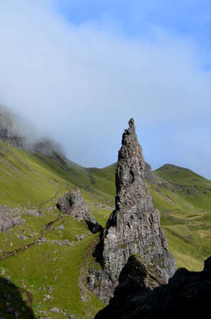 Old Man of Storr on Skye in Scotland