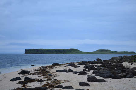 A natural wonder along the shores of the Scottish Highlands.