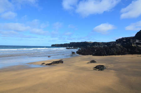Pretty seascape on the shores of Snaefellsnes Iceland 