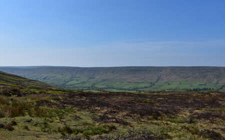 Stunning view of the boggs and moors in Northern England.
