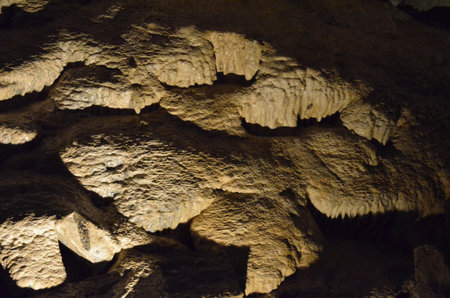 Cave bacon in a cave known as Aillwee Cave.
