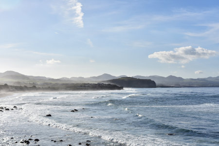 Stunning look at Ribeira Grande's coast on Sao Miguel.