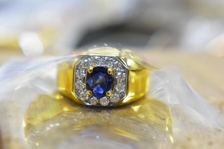 Diamond ring, luxury wedding ring, expensiveの写真素材