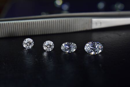 Diamonds are valuable, expensive and rare. For making jewelry
