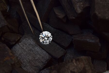 Diamonds are valuable, expensive and rare. For making jewelryの写真素材