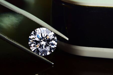Diamonds are valuable, expensive and rare. For making jewelryの写真素材