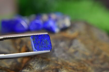 Lapis Lazuli Beautiful natural blue stone For making jewelry
