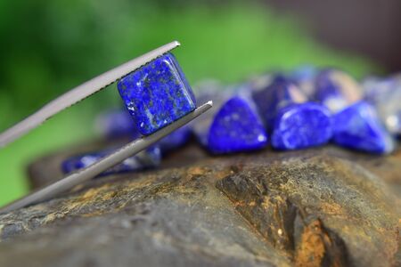 Lapis Lazuli Beautiful natural blue stone For making jewelry