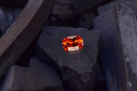 orange sapphire Beautiful and rare