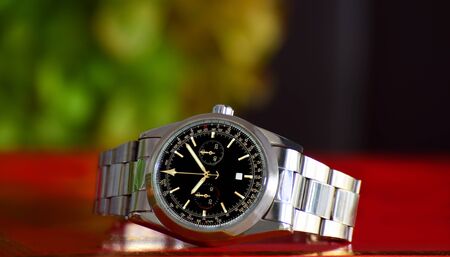 Luxury watches Is a watch that has been collected for a long time. There are many, antiques that are rare and expensiveの写真素材
