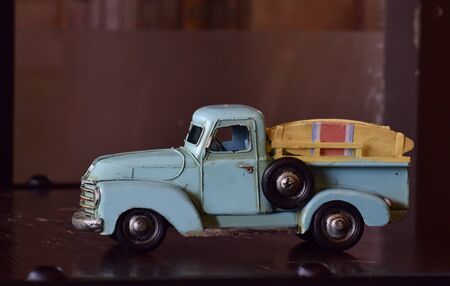 Toys as a child It is a beautiful old car.