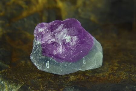 Amethyst is a beautiful colored gemstone. naturally