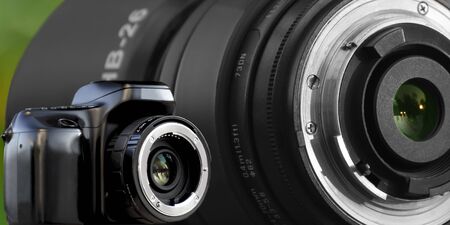 Camera lens Digital that provides clarityの写真素材