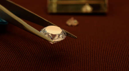 Diamonds are valuable, expensive and rare. For making jewelryの写真素材