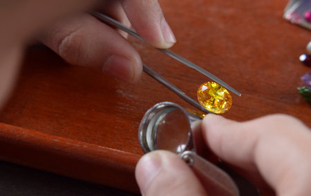 gem Beautiful by nature For making expensive jewelry