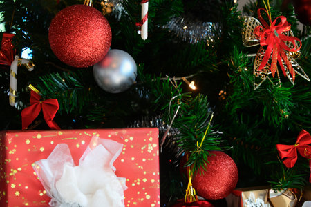 Christmas tree for the Christmas festivalの素材