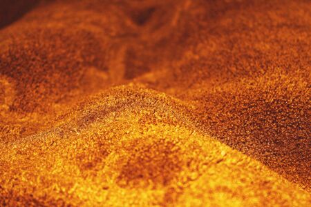 Brown velvet fabric texture from blanketの写真素材