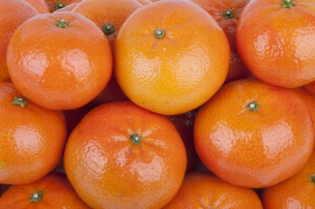 clementines - a variety of mandarin orange 