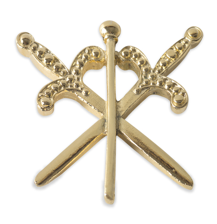 Blue Lodge officerJewel.Master of Ceremonies. Freemasonry