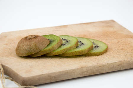 kiwi slicesの写真素材