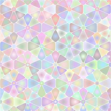 Abstract backgrounds with colored pastel tiles.のイラスト素材