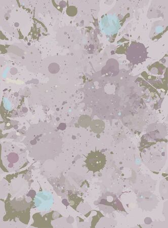 Pastel brown watercolor paint artistic splashes background, vertical format.のイラスト素材