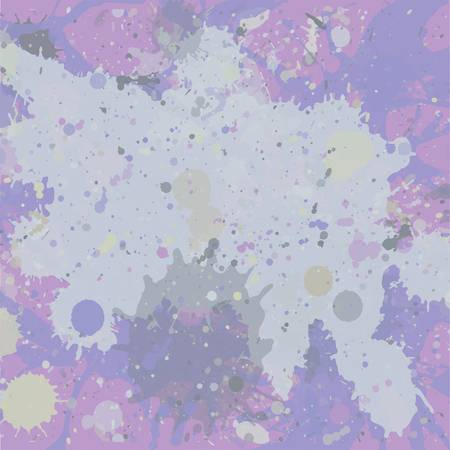 Dark pastel purple and gray watercolor artistic splashes background, square format.のイラスト素材