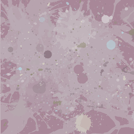 Pastel brown watercolor paint artistic splashes background, square format.のイラスト素材