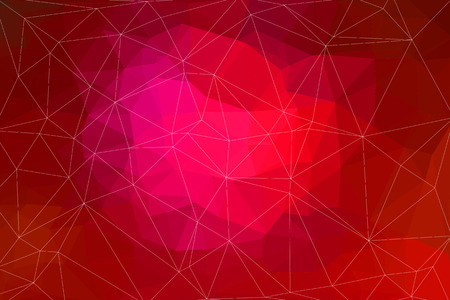 Abstract geometric background consisting of colored triangles.のイラスト素材