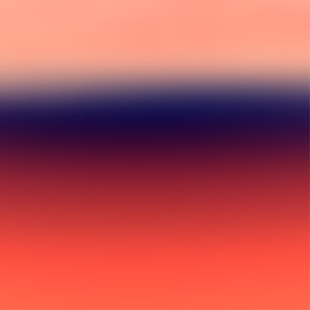 Square abstract smooth blur orange and blue background for any design to put over.のイラスト素材