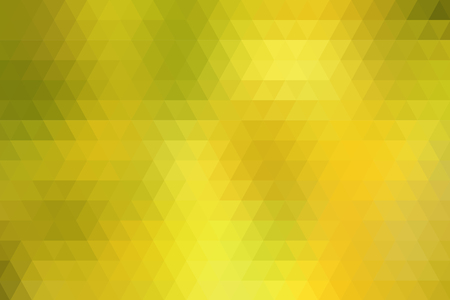 Green abstract geometric background formed with triangles in rows.