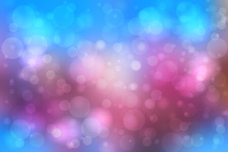 Blue abstract smooth blur background with lights over it.のイラスト素材