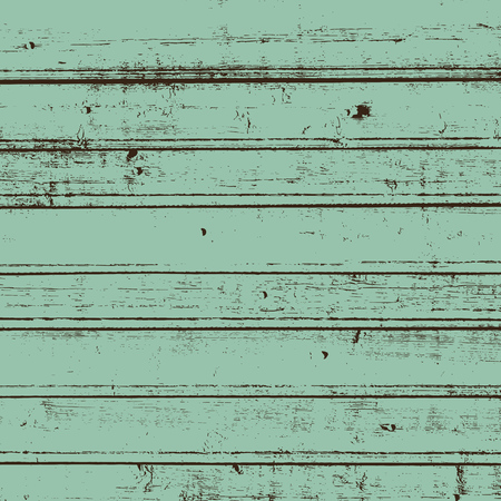 Grunge wood overlay texture. Vector vintage illustration background in green and brown, square format.のイラスト素材