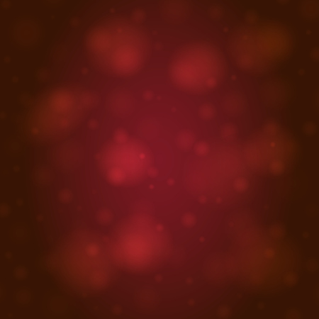 Abstract smooth blur dark red square vector background with bokeh lights.のイラスト素材