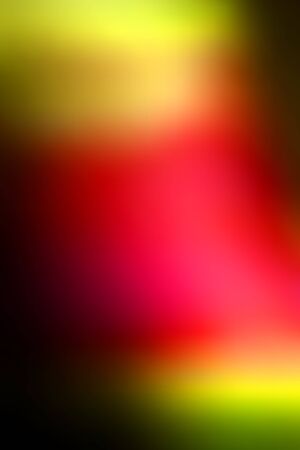 Vector abstract smooth blur defocused vibrant red and yellow background. Vertical format.