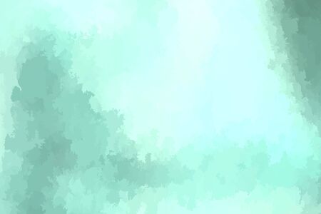 Abstract modern textured vector background, horizontal format. Digitally generated contemporary wallpaper. Light  green pastel backdrop.のイラスト素材