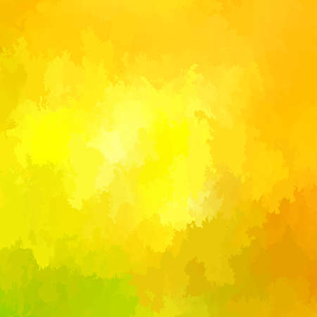 Abstract modern vector background, square format. Digitally generated contemporary wallpaper. Vibrant yellow backdrop.のイラスト素材